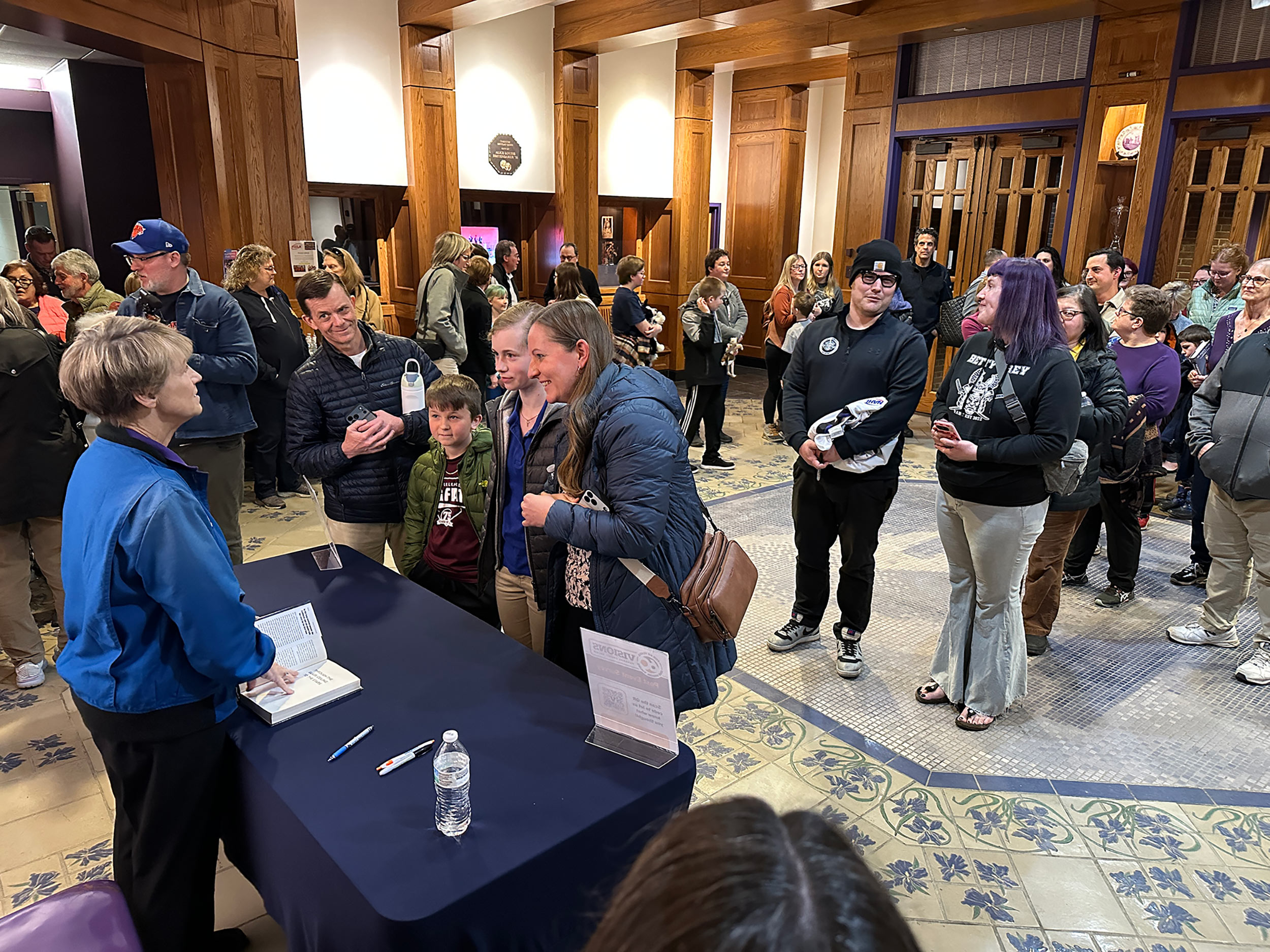 Astronaut Eileen Collins at the "SPACEWOMAN" movie screening event