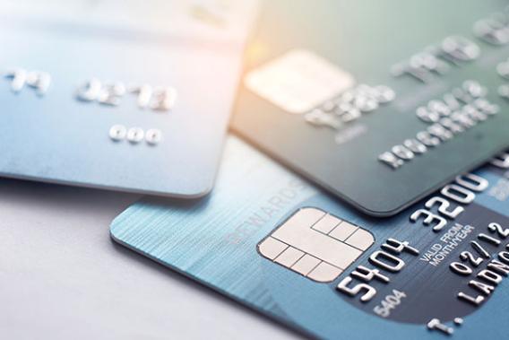 3 credit cards
