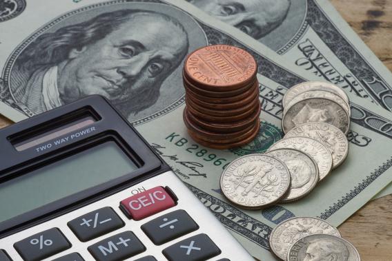money and calculator