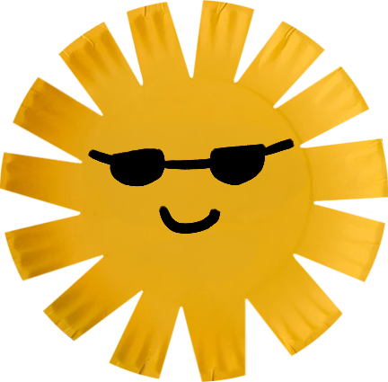 paper craft sun