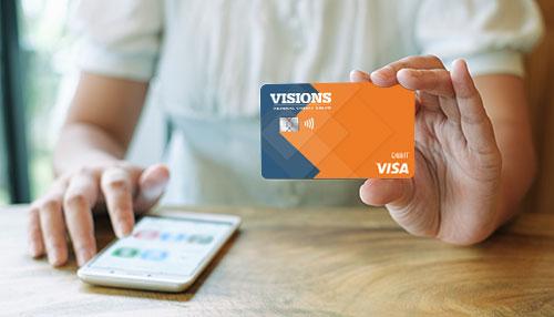 Visions Visa Debit Card Classic Design