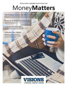 Cover of the Q4 2025 MoneyMatters magazine